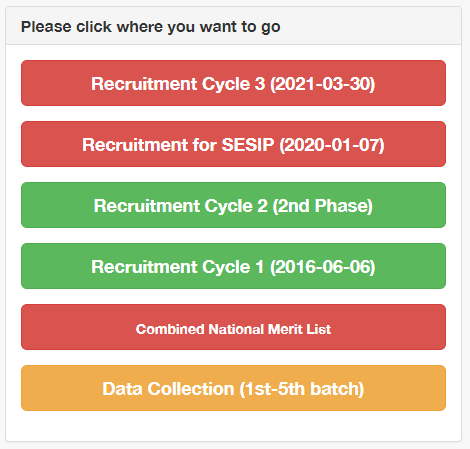 Recruitment Cycle 3